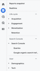 search console collection